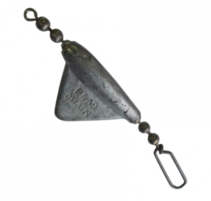 Bead- Keel Sinker with Stainless Steel Bead Chain