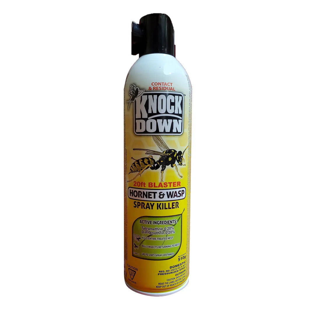 Knock Down- Hornet and Wasp Spray Killer 20ft Aerosol Spray