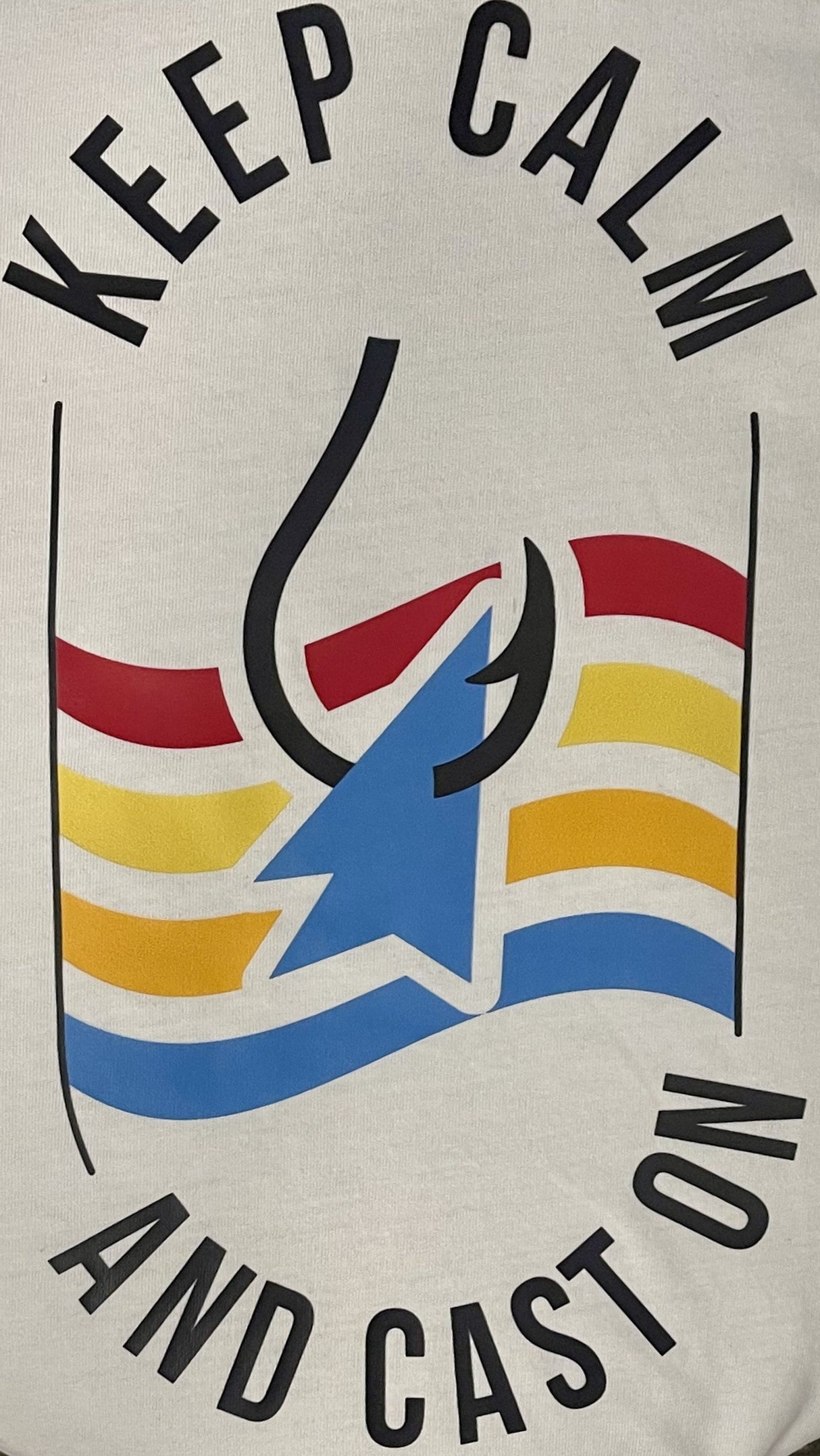 RAXFIN- 'Keep Calm' Fish Tee