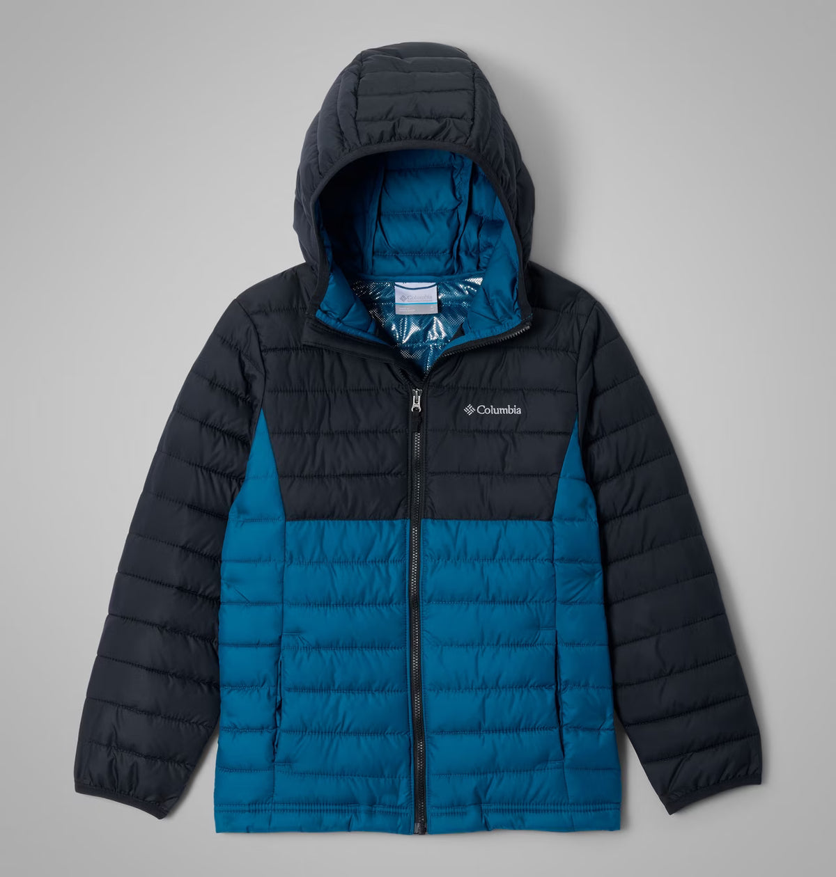 Columbia- Youth Powder Lite II Hooded Jacket