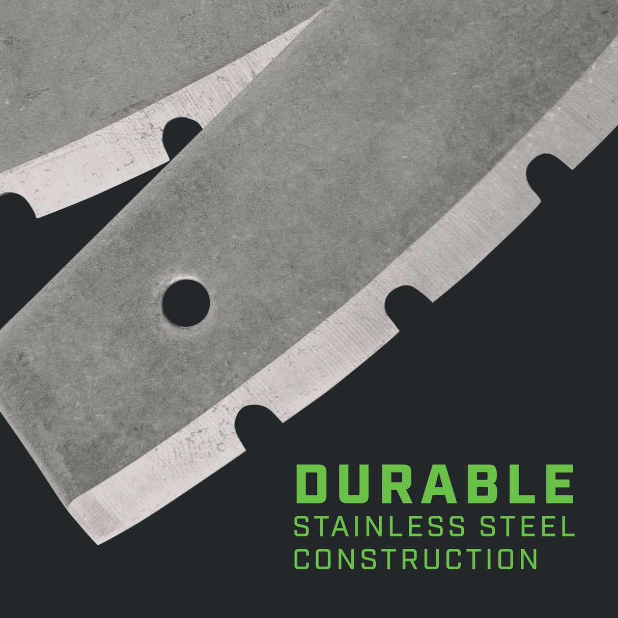 ION- Straight-Through Ice Auger Replacement Blades