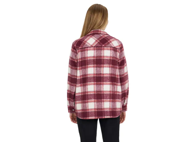 Ski-Doo- Women's Plaid Overshirt