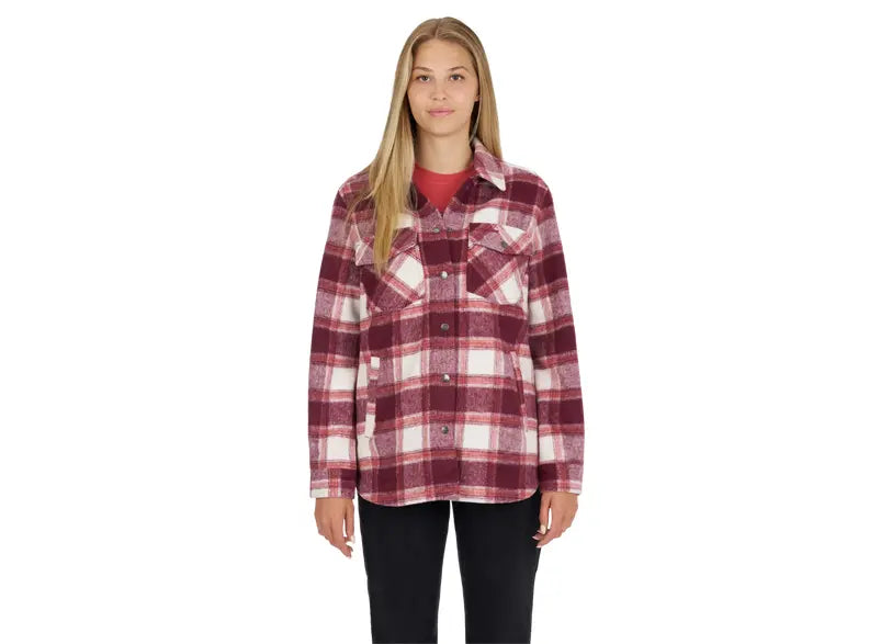 Ski-Doo- Women's Plaid Overshirt