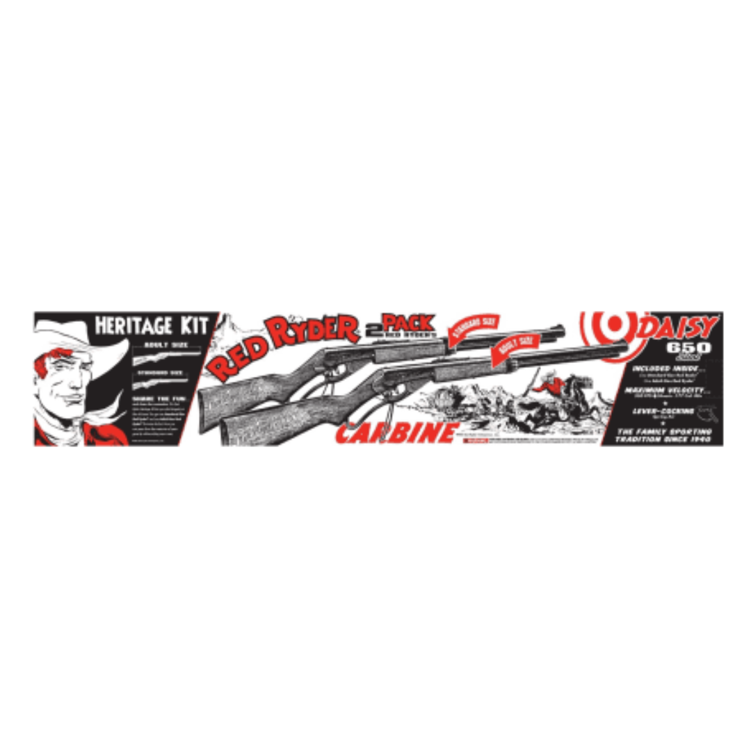 Daisy- Red Ryder Adult/ Youth Heritage Kit- 2 Pack Air Rifle Kit