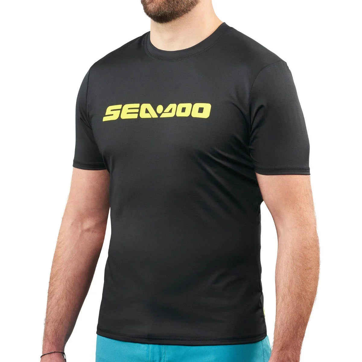 Sea-Doo- Men's Short Sleeve Rashguard Singature Tee