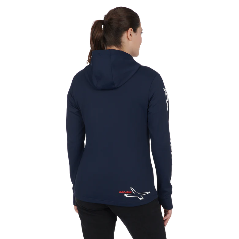 Ski-Doo- Women's X-Team Edition Sno-X Zip Up Hoodie