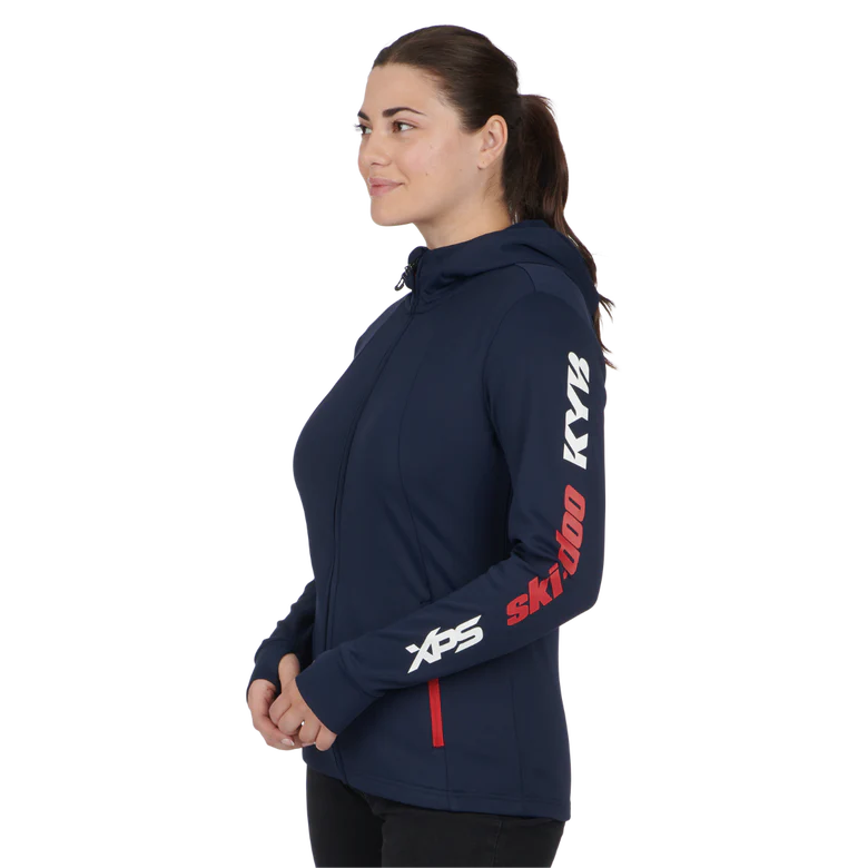 Ski-Doo- Women's X-Team Edition Sno-X Zip Up Hoodie