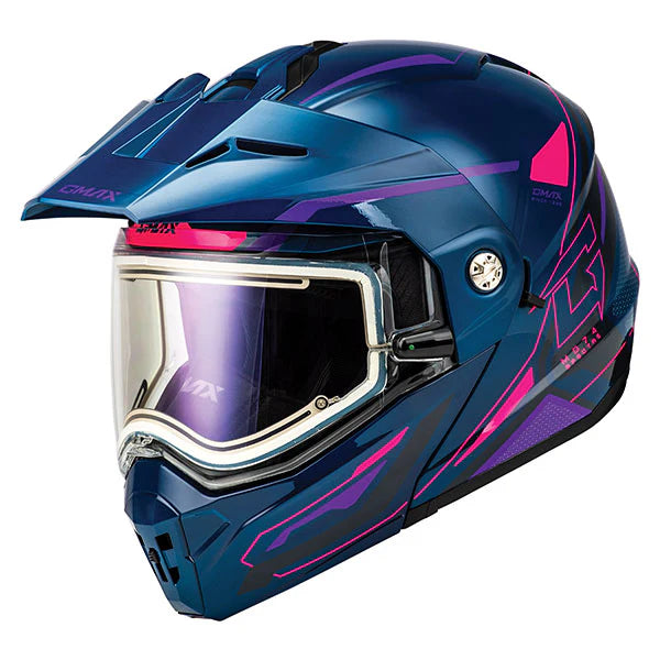 G-Max- MD74 Spectre Helmet with Electric Shield