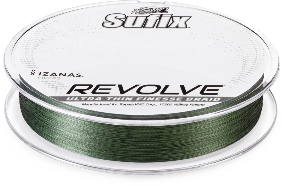 Sufix- Revolve Ultra Thin Finesse Braid Fishing Line