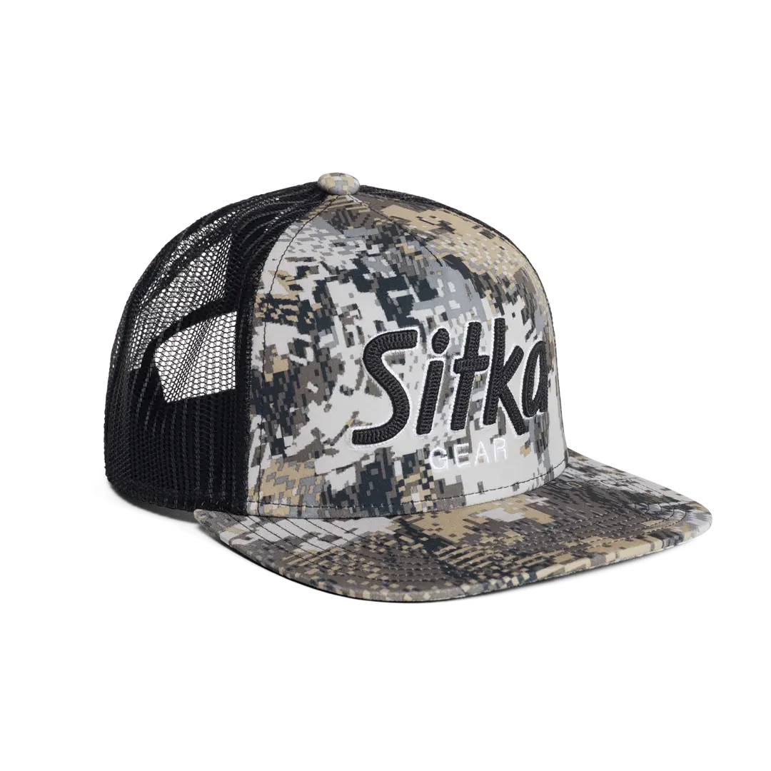 Sitka- 90s Script Hi Pro Trucker Hat