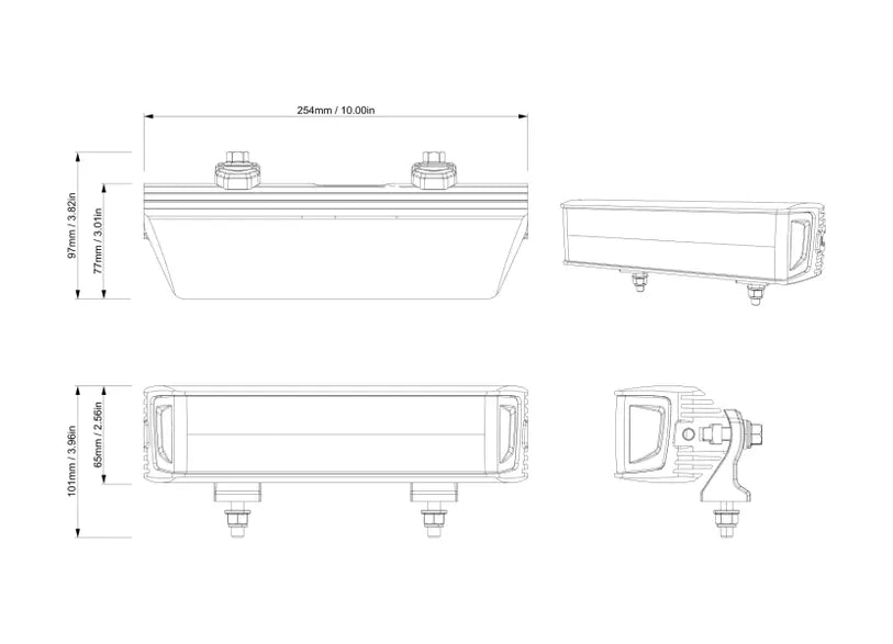Can-Am- Smart 10" LED Light Bar