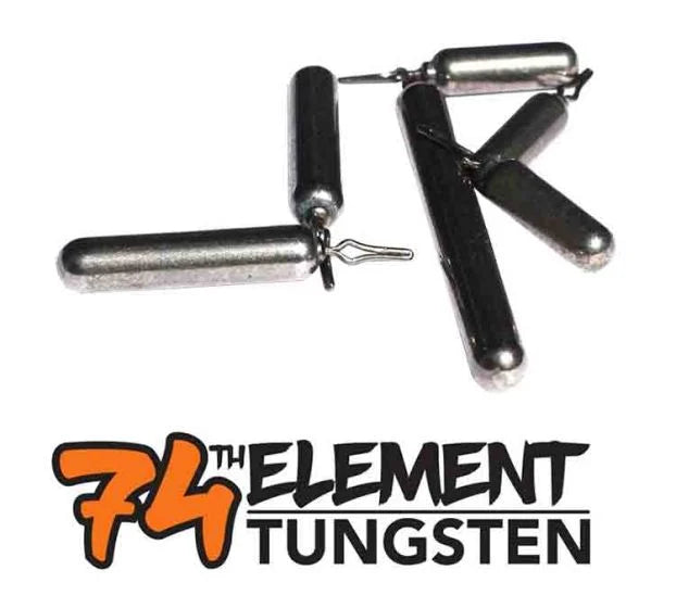 74th Element Tungsten- Long & Lean/ Grand Slack Sinker