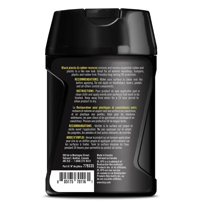 XPS- All Purpose Black Plastic and Rubber Restorer