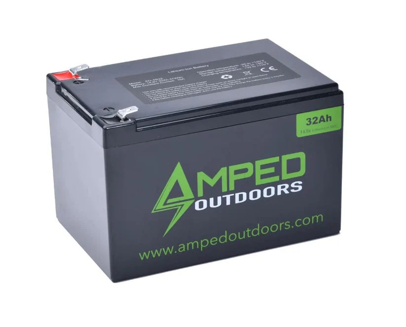 ICE MASTER- Amped Outdoors Lithium Battery 32AH