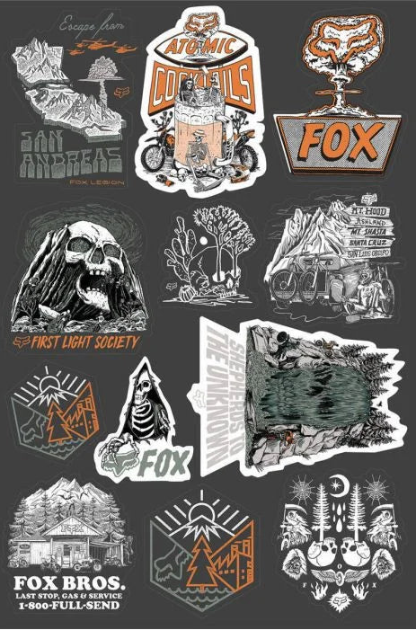 FOX- Track Pack Decals