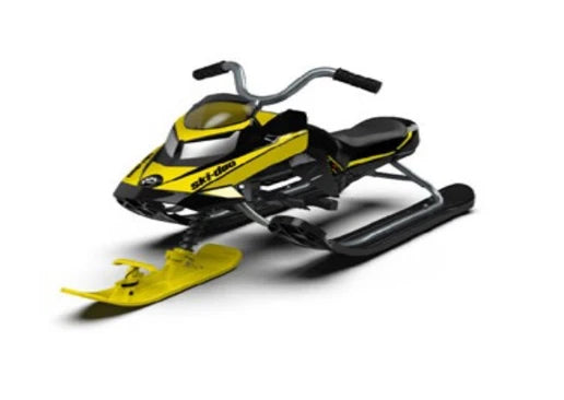 Ski-Doo- 3 Ski Snow Sled
