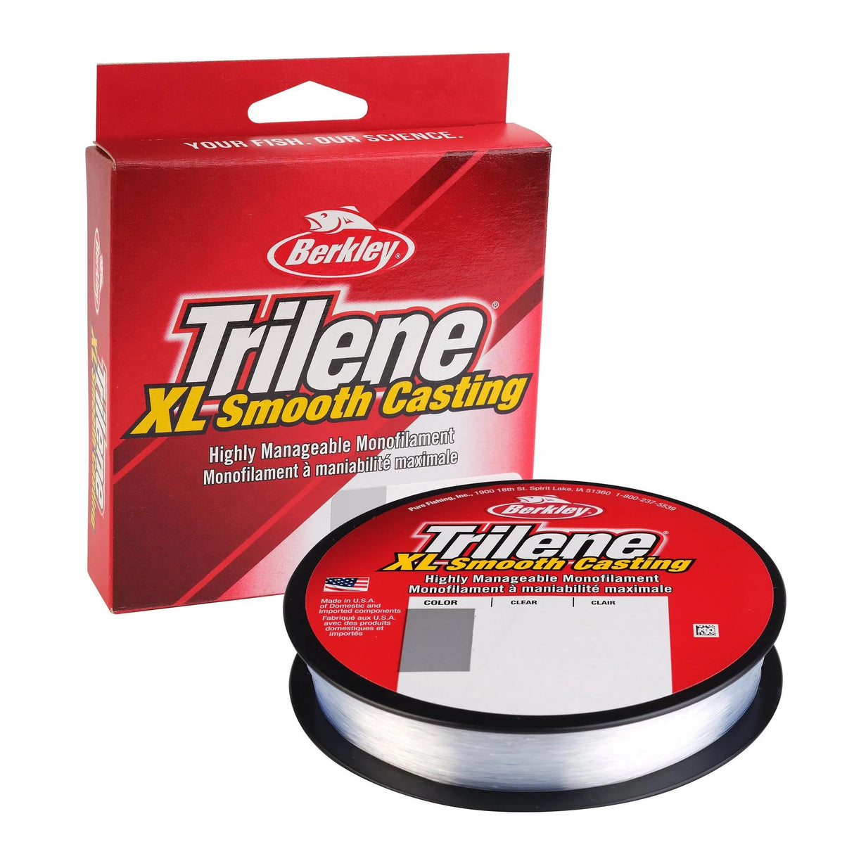 Berkley- Trilene XL Smooth Casting Monofilament Fishing Line