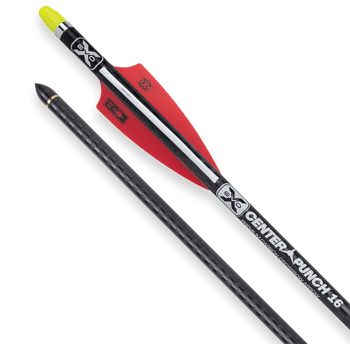 Ten Point- EVO-X Center Punch 16" Premium Carbon Crossbow Arrows