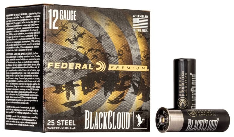 Federal Premium- Black Cloud Ammunition- 12GA, 3", 1 1/4oz, #4