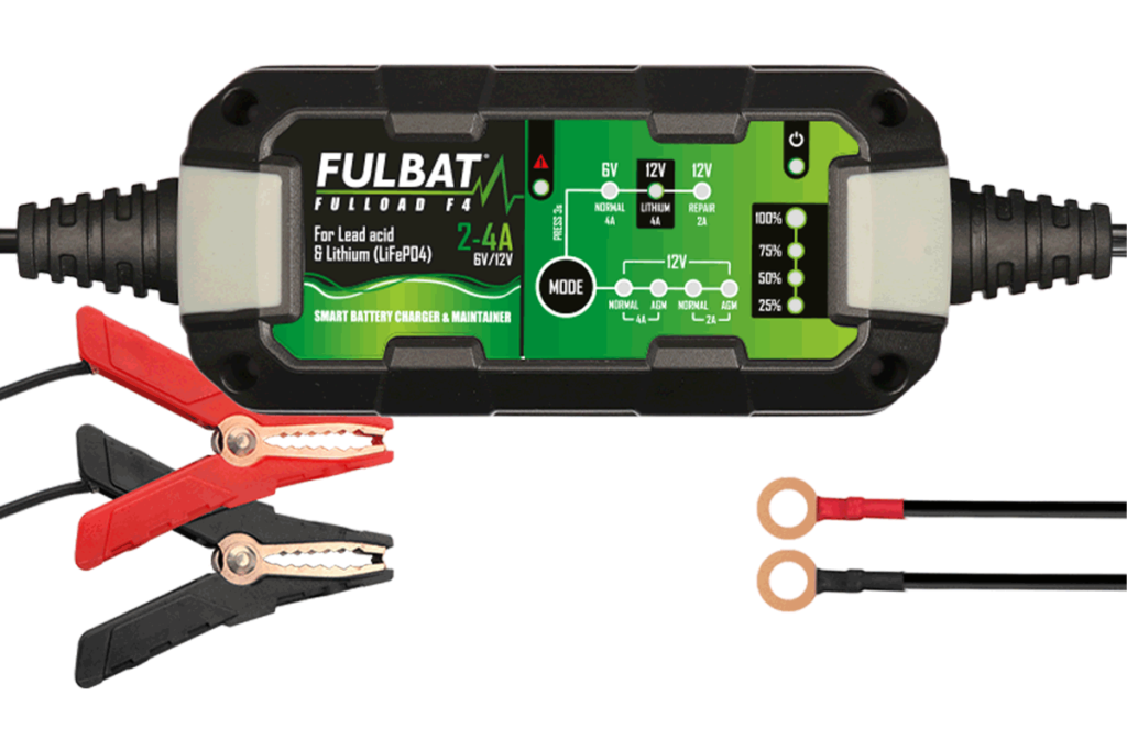 Fulbat- Fulload F4 Smart Battery Charger and Maintainer