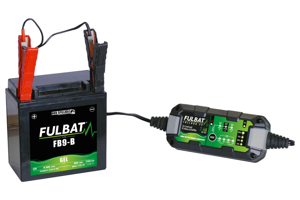 Fulbat- Fulload F4 Smart Battery Charger and Maintainer