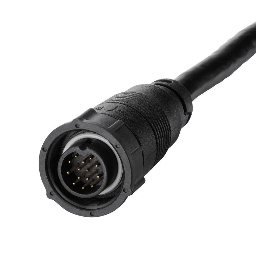 Humminbird- Dual Spectrum CHIRP w/ Temp Transom Transducer, XPLORE/APEX/SOLIX MEGA SI+, DI+