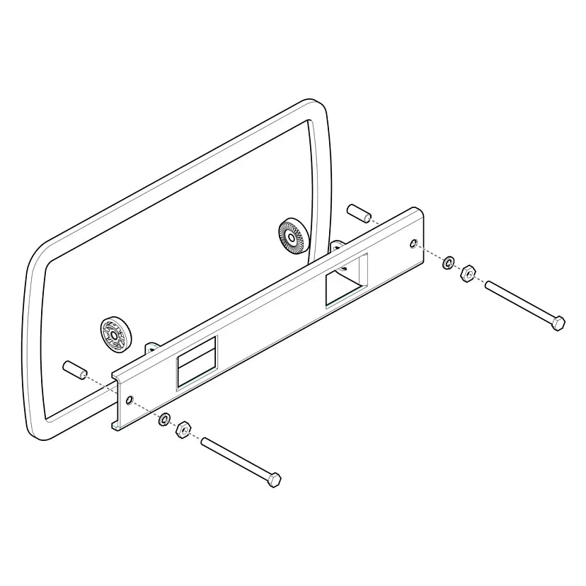 Humminbird- In-Dash Mounting Kit for HELIX 7