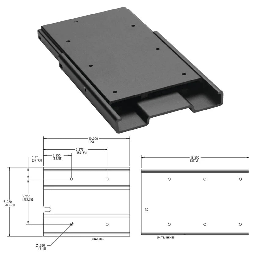 Minn Kota- Quick Release Motor Bracket MKA-16-03