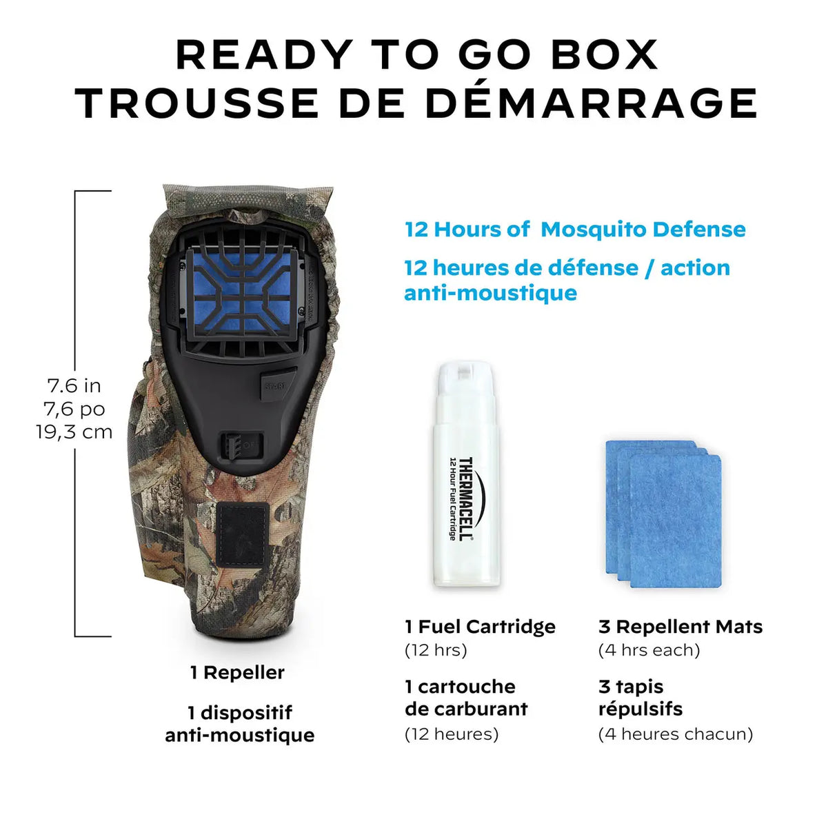 Thermacell- Portable Mosquito Repellent MR300 Hunting Pack