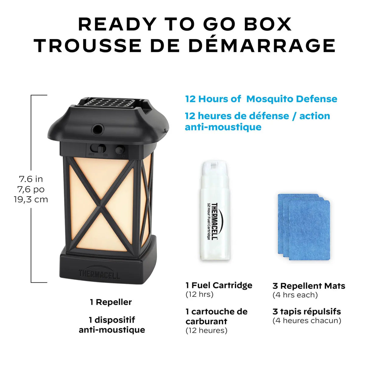 Thermacell- Mosquito Protection Patio Shield Lantern