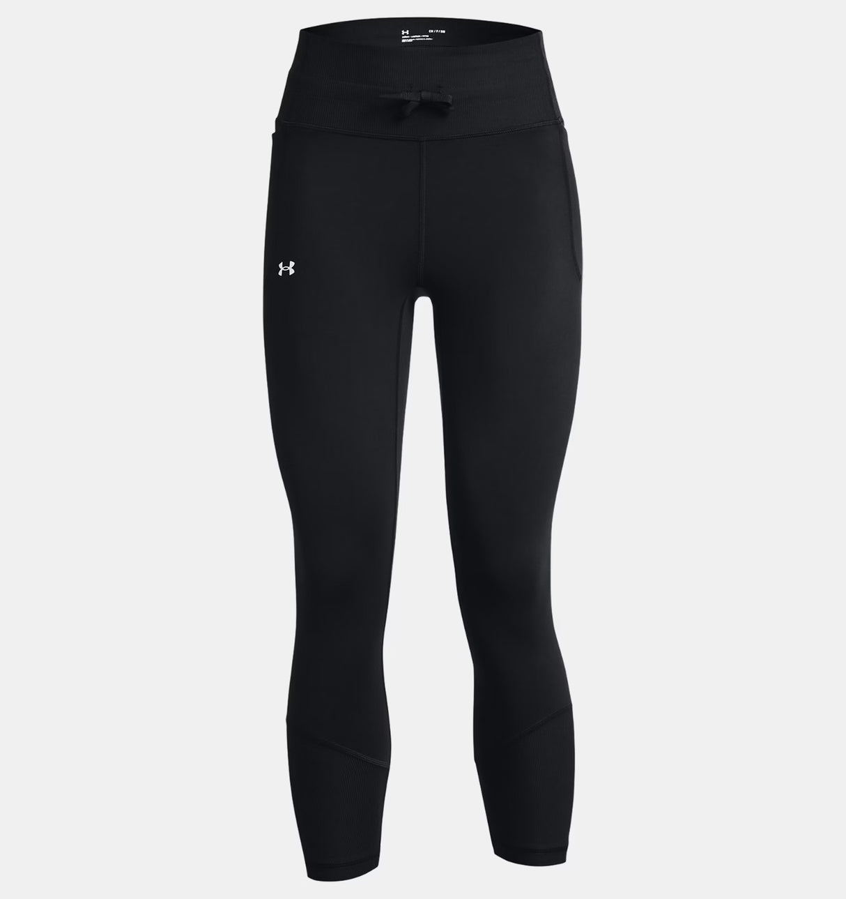 Under Armour- Women's Meridian Ribbed Waistband Ankle Leggings