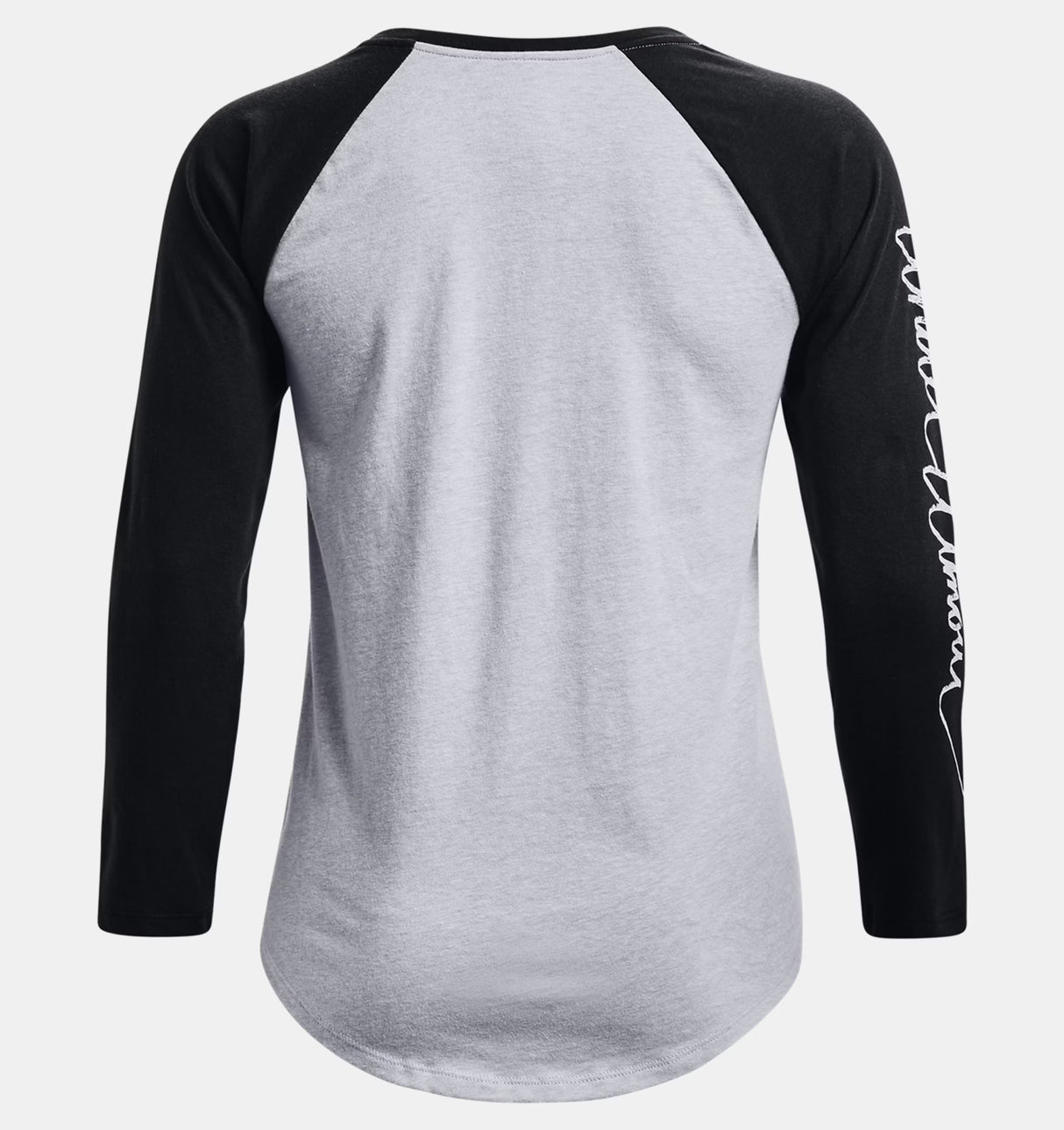 Under Armour- Women's Wordmark Script Baseball Long Sleeve