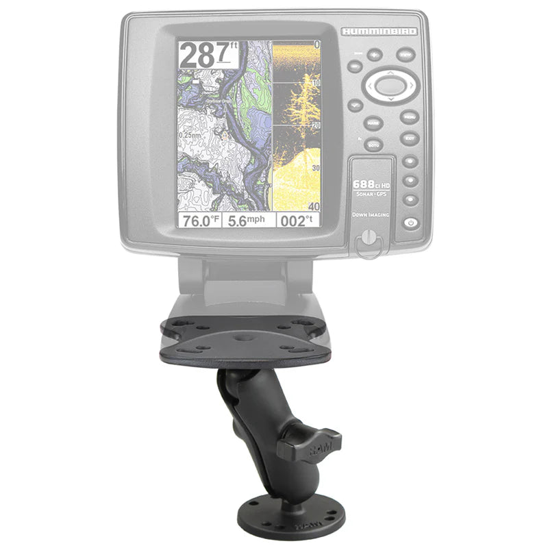 RAM Mounts- Fish Finder/ Marine Electronic Mount- B Size