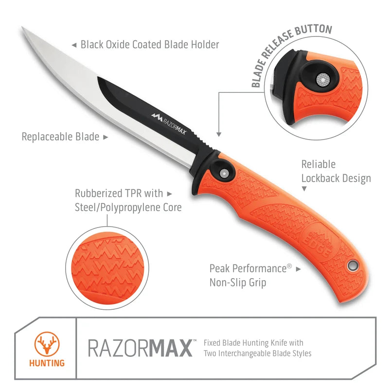 Outdoor Edge- RazorMax Fixed Blade Boning Knife