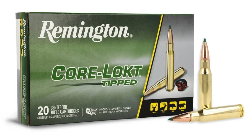 Remington- Core-Lokt Tipped Ammunition- 308 WIN, 180 Grain
