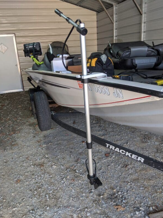 Fishing Specialties- Downrod 48" with Telescopic Handle and LVS34 Ball Bracket