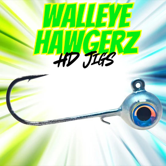 HCL- Walleye Hawgerz Long Shank Jig