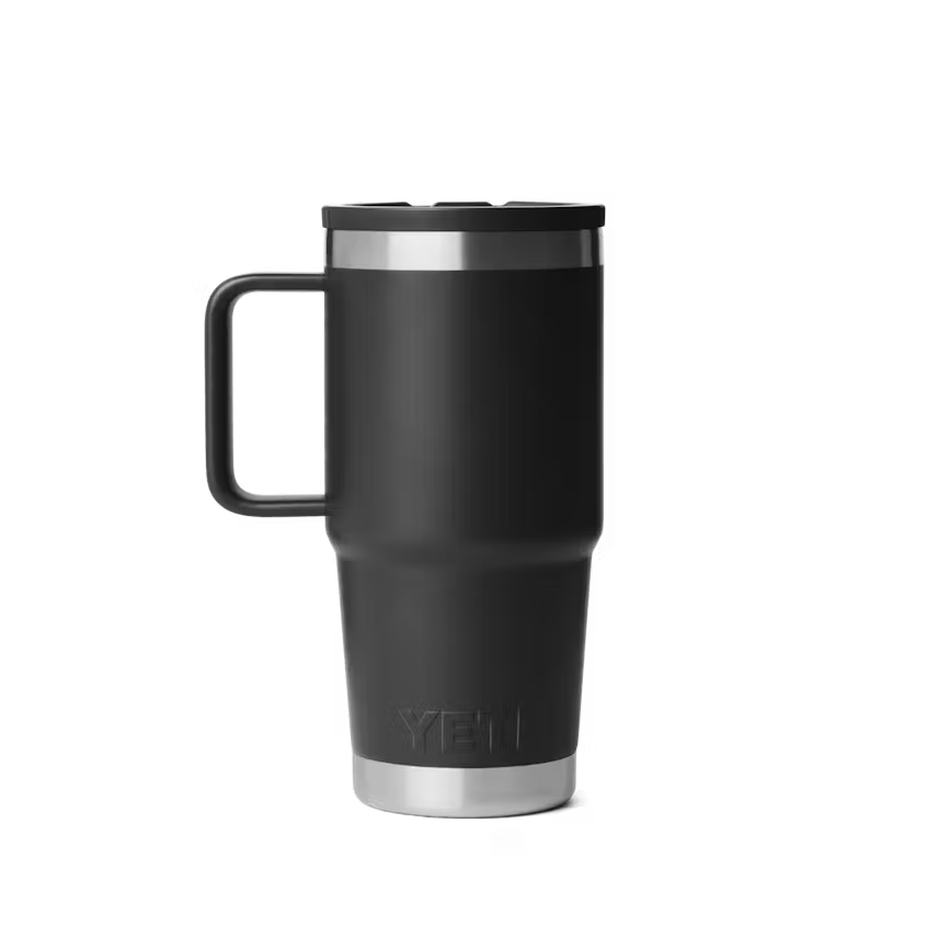 YETI- Rambler Travel Mug with Quick-Flip Straw Lid