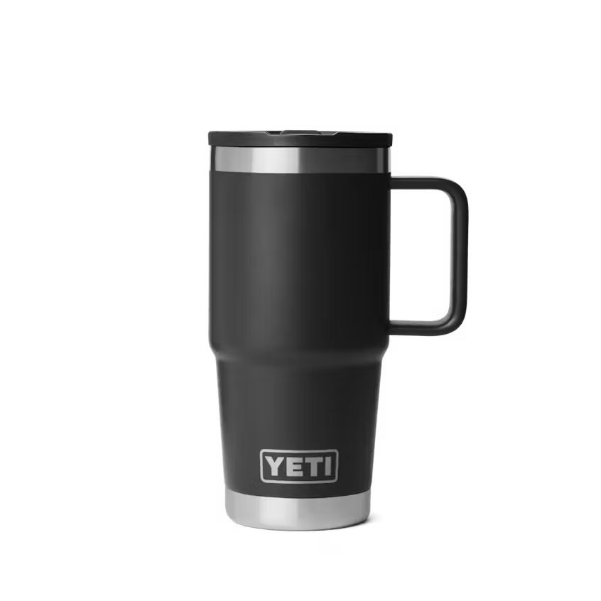YETI- Rambler Travel Mug with Quick-Flip Straw Lid