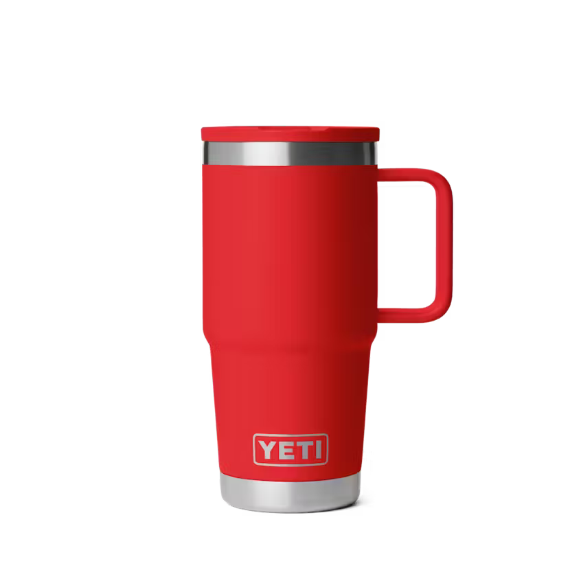 YETI- Rambler Travel Mug with Quick-Flip Straw Lid
