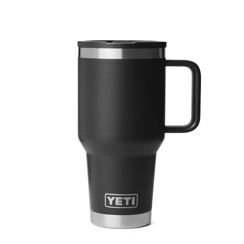 YETI- Rambler Travel Mug with Quick-Flip Straw Lid