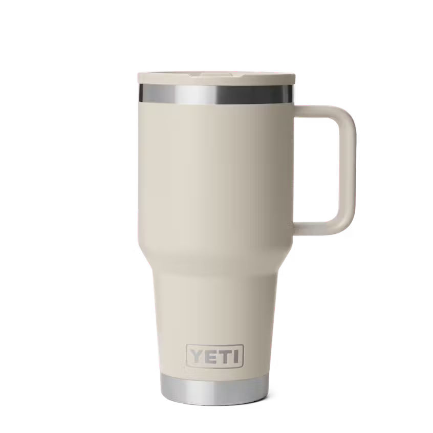 YETI- Rambler Travel Mug with Quick-Flip Straw Lid