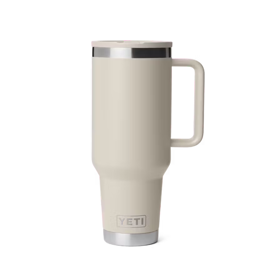 YETI- Rambler Travel Mug with Quick-Flip Straw Lid