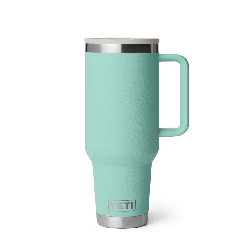 YETI- Rambler Travel Mug with Quick-Flip Straw Lid