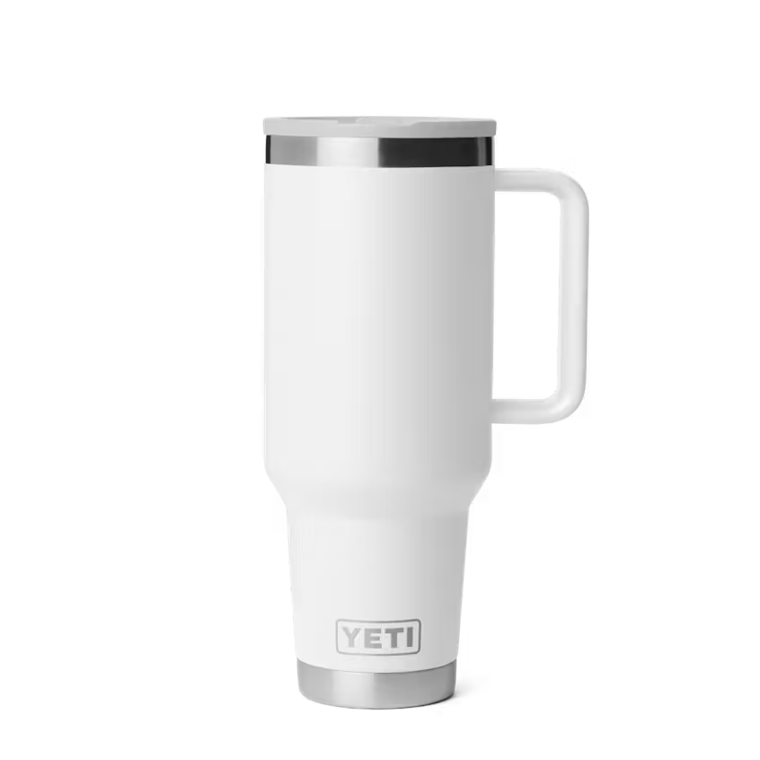 YETI- Rambler Travel Mug with Quick-Flip Straw Lid