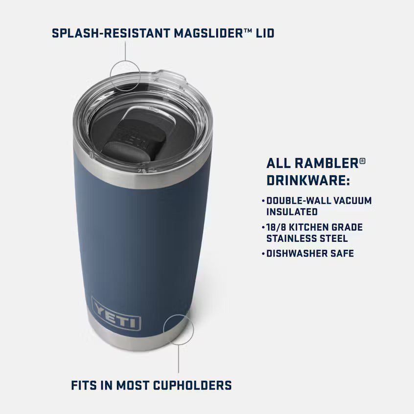 YETI - Rambler Tumbler With MagSlider Lid