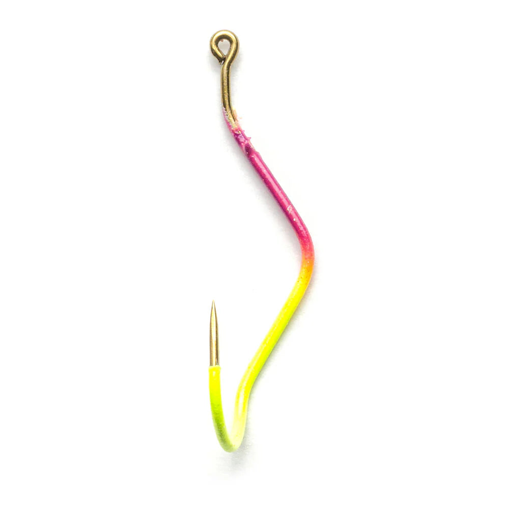 Mustad- Slow Death Auberdeen Hook, Special Bent Shank