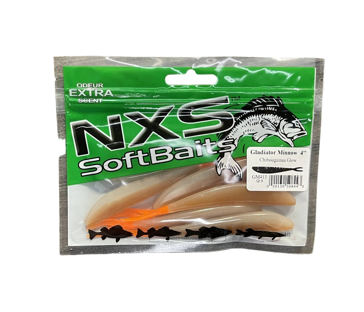 NXS- SoftBaits Gladiator Minnow Bait