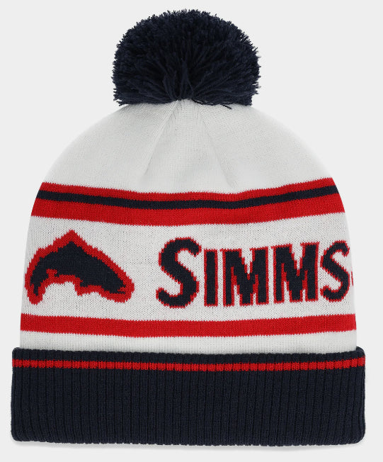 Simms- Tip-Up Pom Beanie