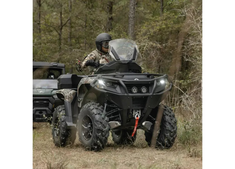 Can-Am- Outlander Adventure High Windshield, Hardcoated